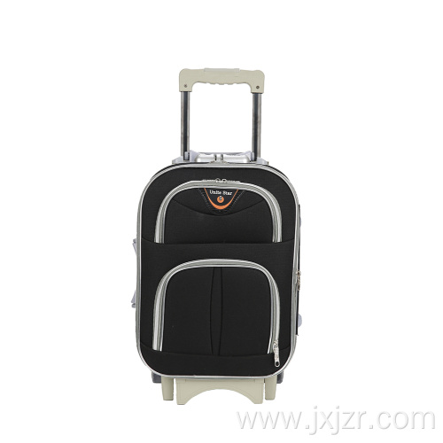 Super mute black Oxford luggage case